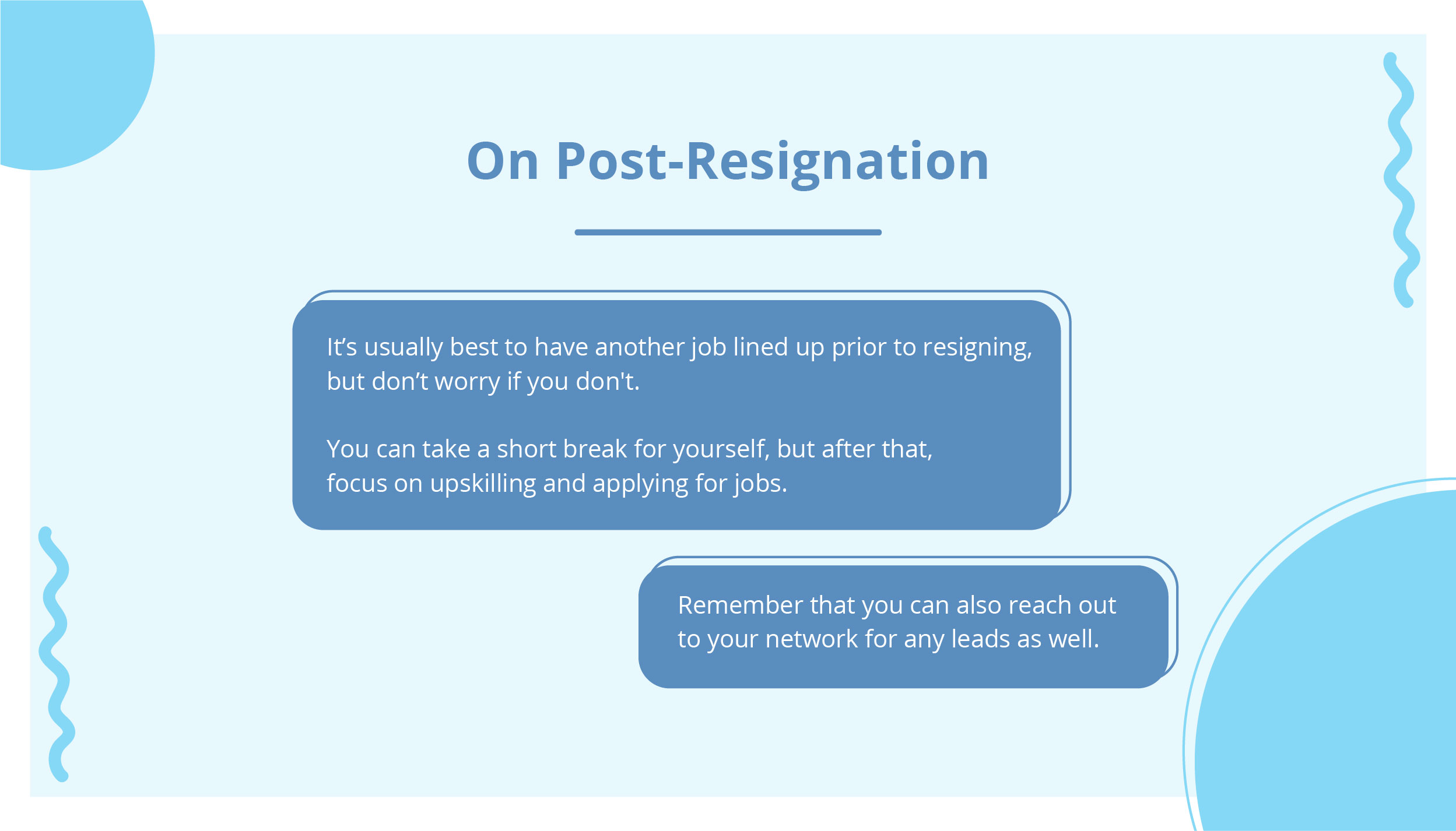 post resignation