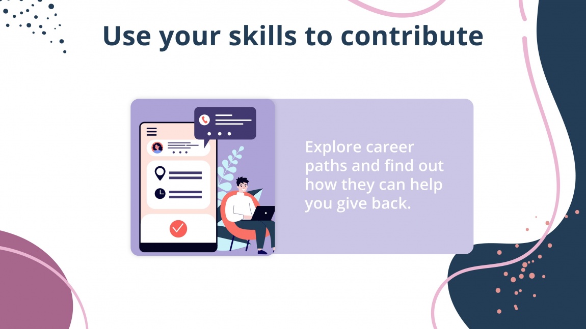 Figuring out the right career for you_Use your skills to contribute