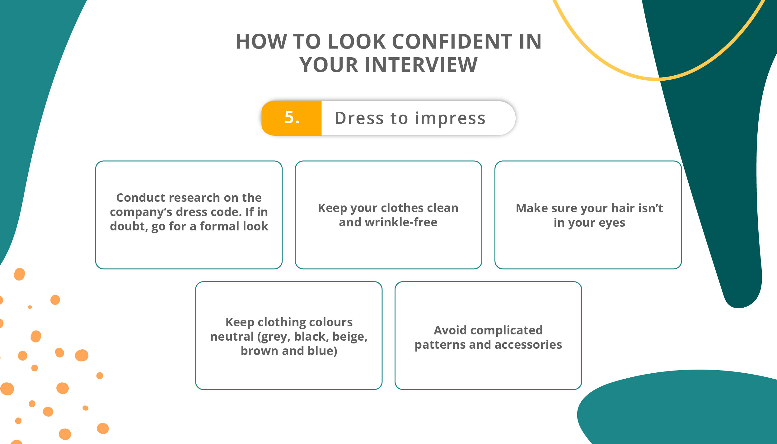 How to Look Confident in Your Interview_Dress up
