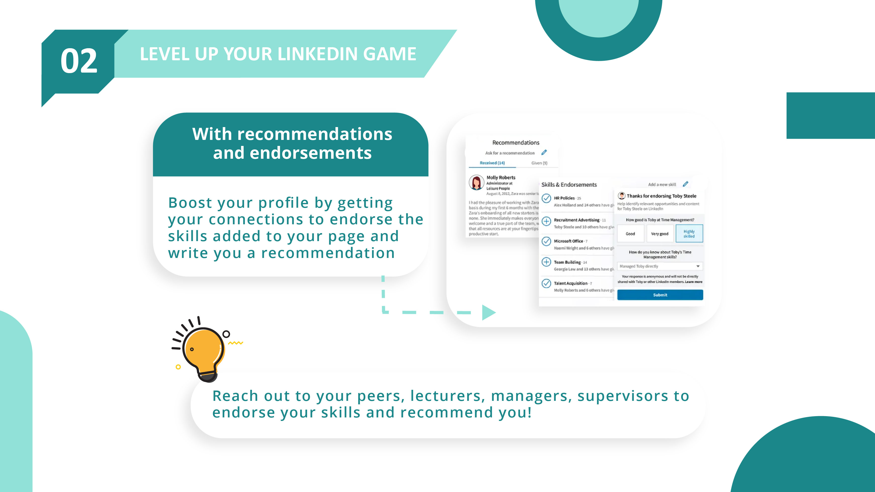Optimise Your Linkedin Profile_Recommendations and Endorsements