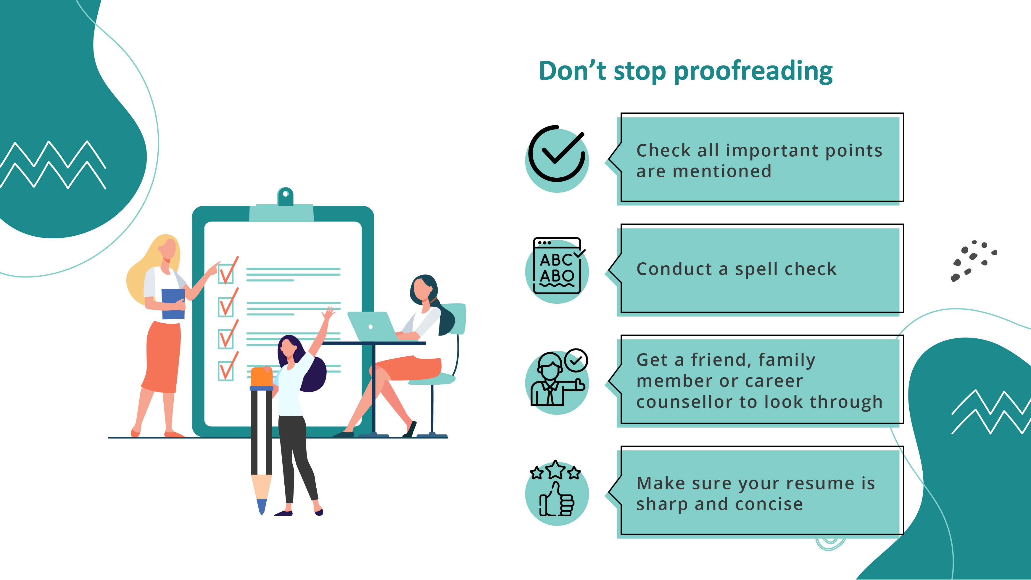 Tailoring your resume 03_Don't stop proofreading