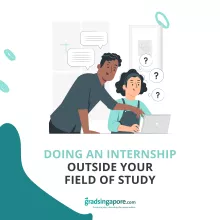Doing an internship outside your field of study